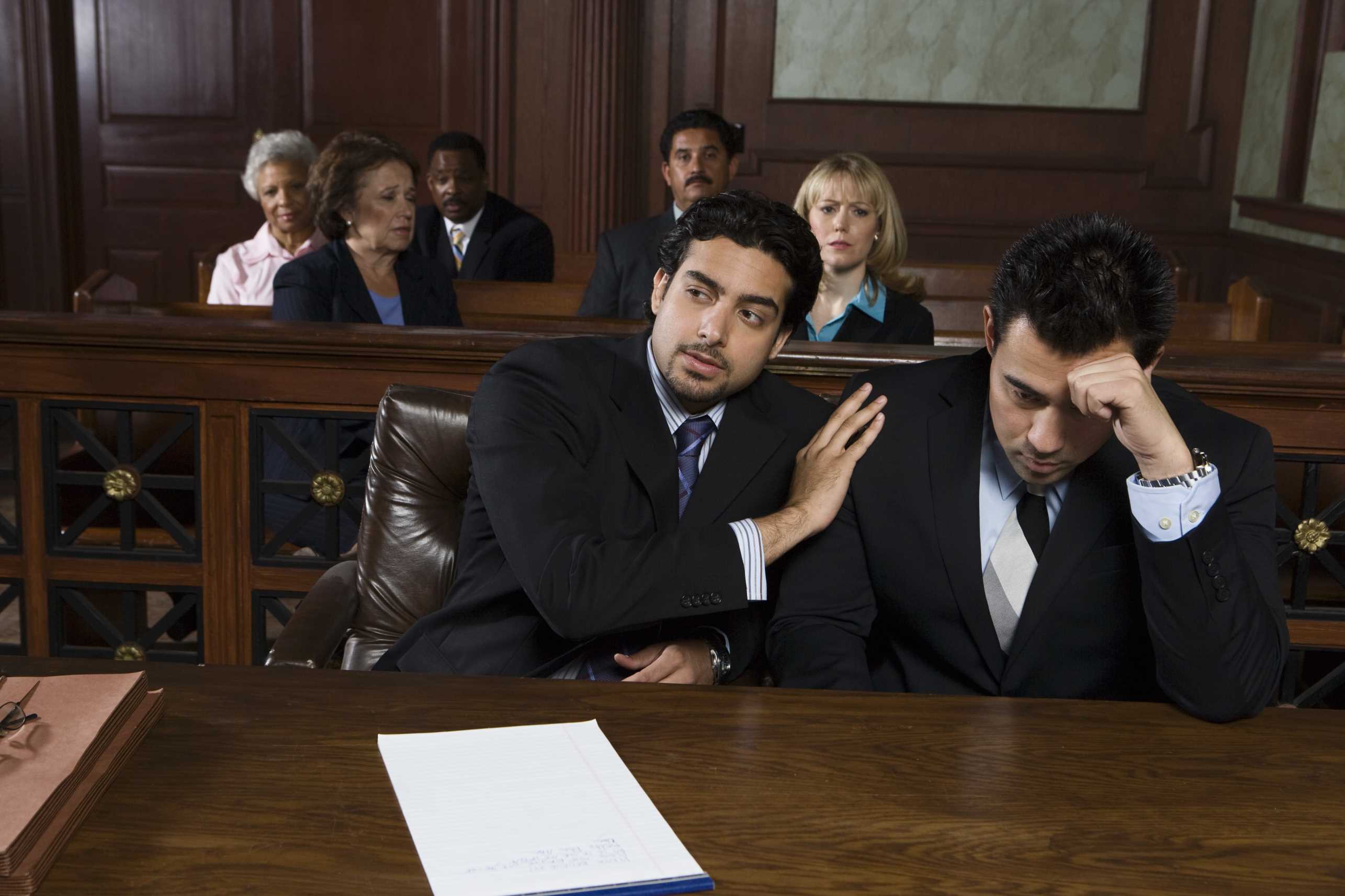 Attorney Appearing in Court